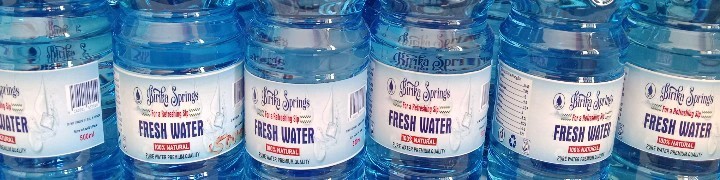 Bottled water